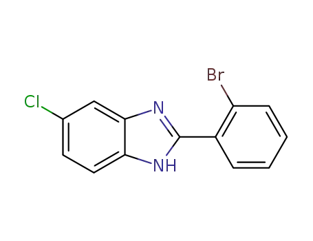 2-(2-bromophenyl)-6-chloro-1H-benzimidazole