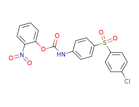 Molecular Structure of 14193-06-7 (2-nitrophenyl {4-[(4-chlorophenyl)sulfonyl]phenyl}carbamate)