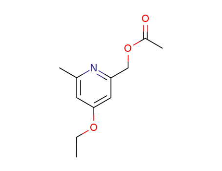 2-Pyridinemethanol,4-ethoxy-6-methyl-,acetate(ester)(9CI)