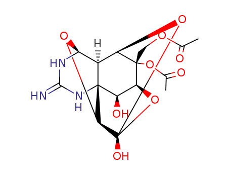 Molecular Structure of 13285-84-2 ([(2S,3R,4S,11S,12R)-2-(acetyloxy)-7-amino-4,12-dihydroxy-10,13,15-trioxa-6,8-diazapentacyclo[7.4.1.1~3,12~.0~5,11~.0~5,14~]pentadec-7-en-2-yl]methyl acetate (non-preferred name))