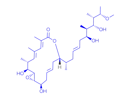 (1S,2S,3R,4Z,6Z,10S,12Z,14Z)-10-[(5S,6R,7R,8S,9S)-5,7-Dihydroxy-9-methoxy-6,8-dimethyldecan-2-YL]-2,17-dihydroxy-3,5,7-trimethyl-9,19-dioxabicyclo[16.1.0]nonadeca-4,6,12,14-tetraen-8-one