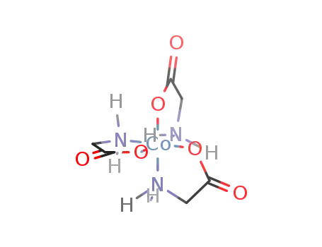 Molecular Structure of 14221-43-3 (COBALT GLYCINE)