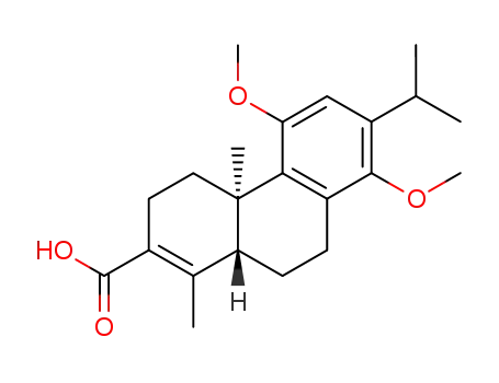 (4aS<sup>*</sup>,10aR<sup>*</sup>)-5,8-Dimethoxy-1,4a-dimethyl-7-isopropyl-3,4,4a,9,10,10a-hexahydrophenanthrene-2-carboxylic acid