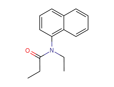 Molecular Structure of 14278-87-6 (N-ethyl-N-naphthalen-1-ylpropanamide)