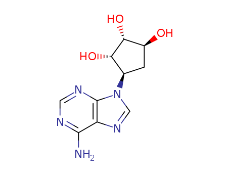 1,2,3-Cyclopentanetriol,4-(6-amino-9H-purin-9-yl)-, (1R,2S,3R,4S)-rel-