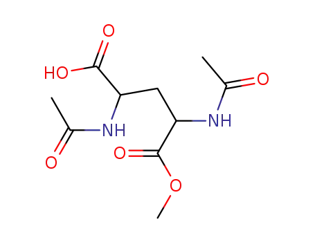 2,4-Bis-acetamino-glutarsaeure-monoethylester