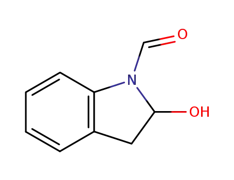 2,3- 디 하이드로 -2- 하이드 록시 -1H- 인돌 -1- 카브 알데하이드