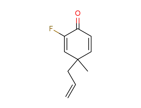 2,5-Cyclohexadien-1-one,  2-fluoro-4-methyl-4-(2-propenyl)-  (9CI)