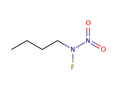 Molecular Structure of 14233-86-4 (N-fluoro-N-nitrobutan-1-amine)