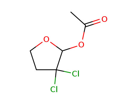 Molecular Structure of 141942-52-1 (2-ACETOXY-3,3-DICHLOROTETRAHYDROFURAN)