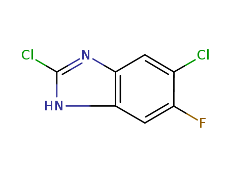 2,5-DICHLORO-6-FLUOROBENZIMIDAZOLE