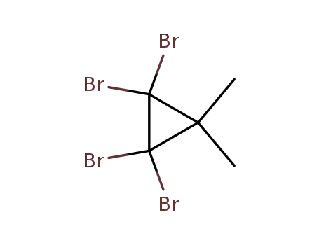 3,3-dimethyl-1,1,2,2-tetrabromocyclopropane
