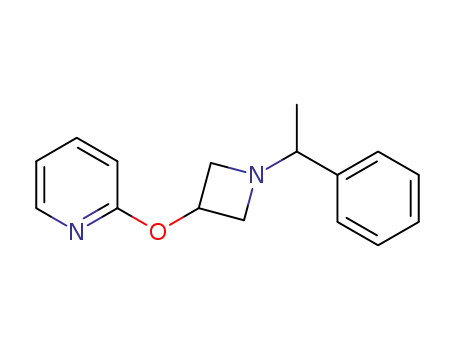2-[1-(1-페닐에틸)-3-아제티디닐록시]피리딘