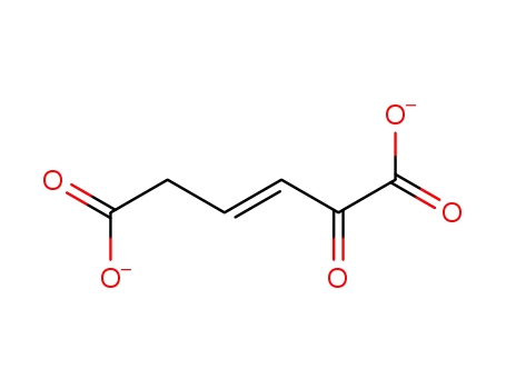 2-oxo-3-trans-hexenedioate anion