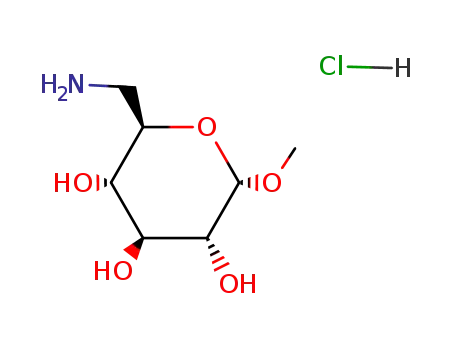 Molecular Structure of 14257-74-0 (METHYL 6-AMINO-DEOXY-GALACTOYRANOSIDE HYDROCHLORIDE)