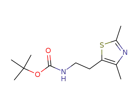 tert-butyl [2-(2,4-dimethyl-1,3-thiazol-5-yl)ethyl]carbamate
