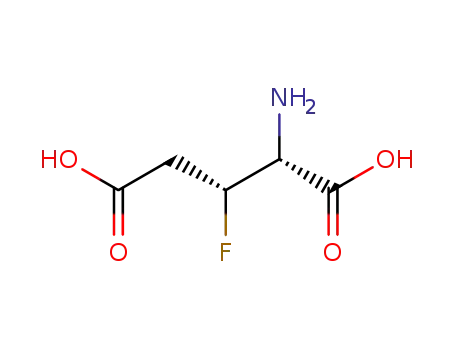 Molecular Structure of 97315-77-0 (L-Glutamic acid, 3-fluoro-, threo- (9CI))