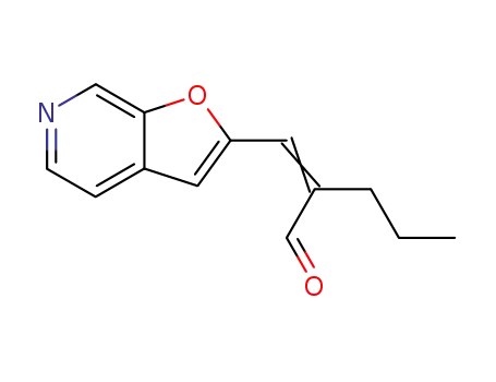 2-(2-formyl-1-pentenyl)furo<2,3-c>pyridine