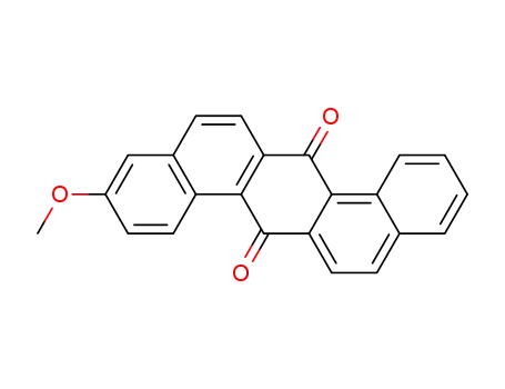3-methoxy-dibenz[<i>a,h</i>]anthracene-7,14-dione