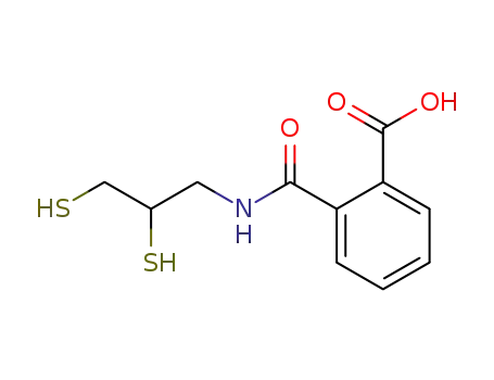 2-[2,3-Bis(sulfanyl)propylcarbamoyl]benzoic acid