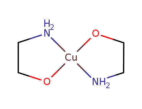 trans-bis(monoaminoethanolate)copper(II)