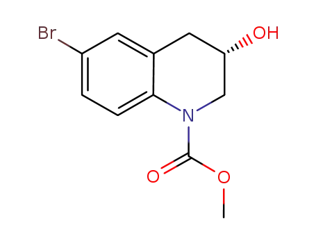 methyl (3S)-6-bromo-3-hydroxy-3,4-dihydroquinoline-1(2H)-carboxylate