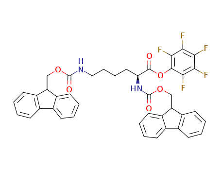 (2,3,4,5,6-pentafluorophenyl) (2S)-2,6-bis(9H-fluoren-9-ylmethoxycarbonylamino)hexanoate