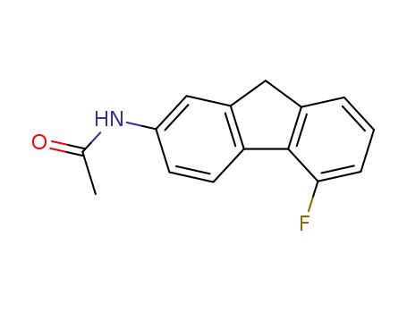 Molecular Structure of 2823-90-7 (N-(5-Fluoro-9H-fluoren-2-yl)acetamide)
