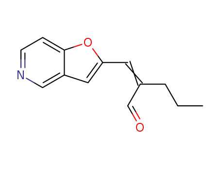 2-(2-formyl-1-pentenyl)furo<3,2-c>pyridine