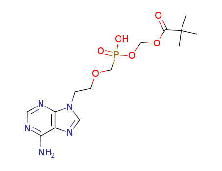 2,2-Dimethylpropanoic acid  [({[2-(6-amino-9H-purin-9-yl)-ethoxy]-methyl}-hydroxyphosphinyl)-oxy]-methyl ester