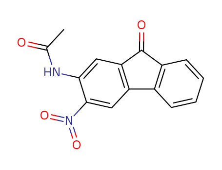 Acetamide,N-(3-nitro-9-oxo-9H-fluoren-2-yl)- cas  13287-73-5