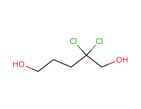 2,2-Dichloro-1,5-pentanediol