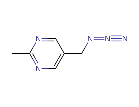 Molecular Structure of 1073428-44-0 (5-(azidomethyl)-2-methylpyrimidine)