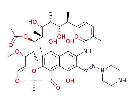 Molecular Structure of 13292-45-0 (N-Demethyl Rifampin)
