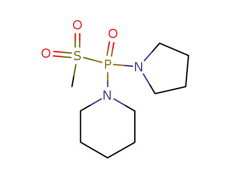 1-[(methylsulfonyl)(pyrrolidin-1-yl)phosphoryl]piperidine