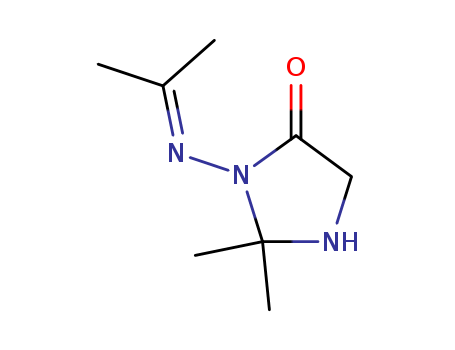 4-IMIDAZOLIDINONE,2,2-DIMETHYL-3-[(ISOPROPYLIDENE)AMINO]-CAS
