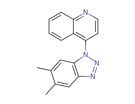 4-(5,6-Dimethyl-benzotriazol-1-yl)-quinoline