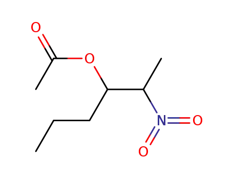 2-Nitrohexan-3-yl acetate