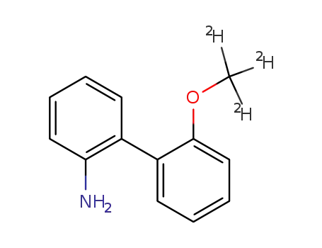 Molecular Structure of 142505-61-1 (2'-methoxy[1,1'-biphenyl]-2-ylamine d_3_)