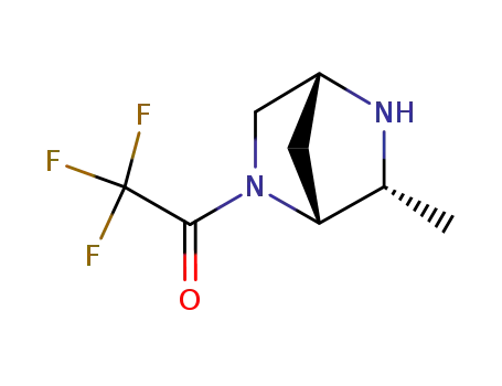 2,5-디아자비시클로[2.2.1]헵탄, 6-메틸-2-(트리플루오로아세틸)-, (1R-엔도)-(9CI)