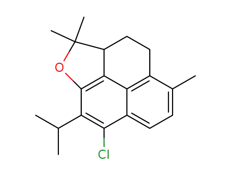 (3-rac)-4,12-epoxy-14-chloro-3,11-cyclo-4,5-seco-20(10->5)-abeo-abieta-5(10),6,8,11,13-pentaene
