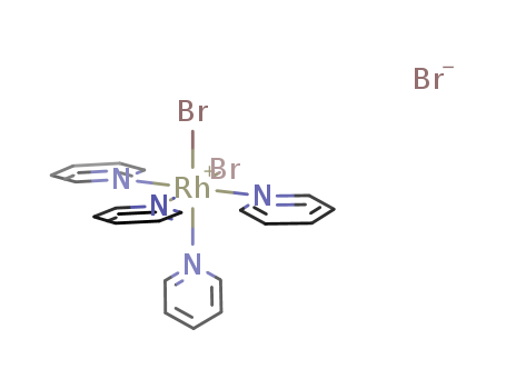 Rhodium(1+),dibromotetrakis(pyridine)-, bromide, (OC-6-12)- (9CI)