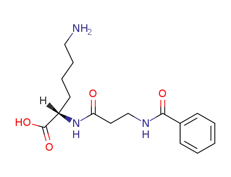 <i>N</i><sup>2</sup>-(<i>N</i>-benzoyl-β-alanyl)-L-lysine