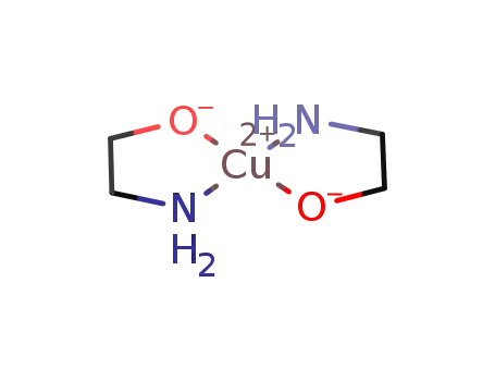 Molecular Structure of 14215-52-2 (Copper, bis2-(amino-.kappa.N)ethanolato-.kappa.O-)
