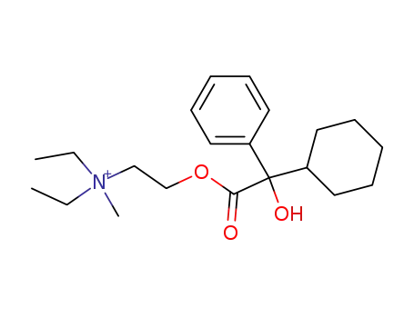 Molecular Structure of 14214-84-7 (Oxyphenonium)