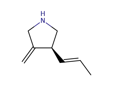 피롤리딘, 3-메틸렌-4-(1-프로페닐)-, [S-(E)]-(9CI)