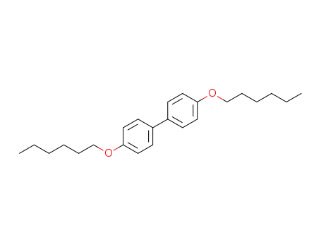 Molecular Structure of 142450-58-6 (4,4'-DI-N-HEXYLOXYBIPHENYL)