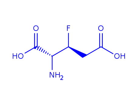 Molecular Structure of 97550-65-7 (D-Glutamic acid, 3-fluoro-, (3S)-rel- (9CI))