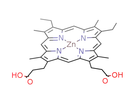 Molecular Structure of 14354-67-7 (zinc mesoporphyrin)