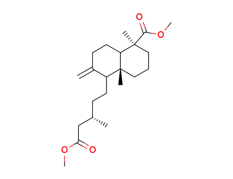 (13R) -Labd-8 (17) -ene-15,18- 이산 디메틸 에스테르